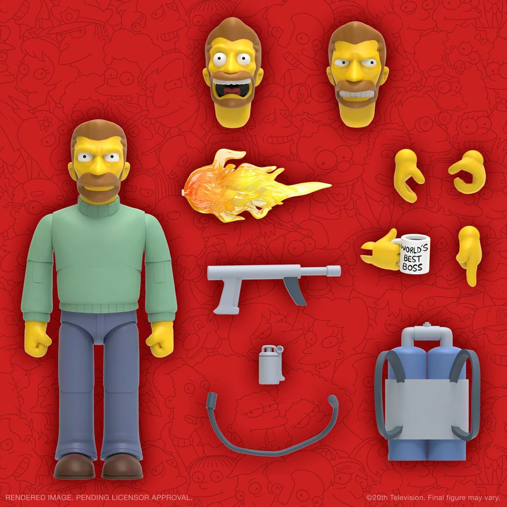 The Simpsons Ultimates Action Figure Hank Scorpio 18 cm