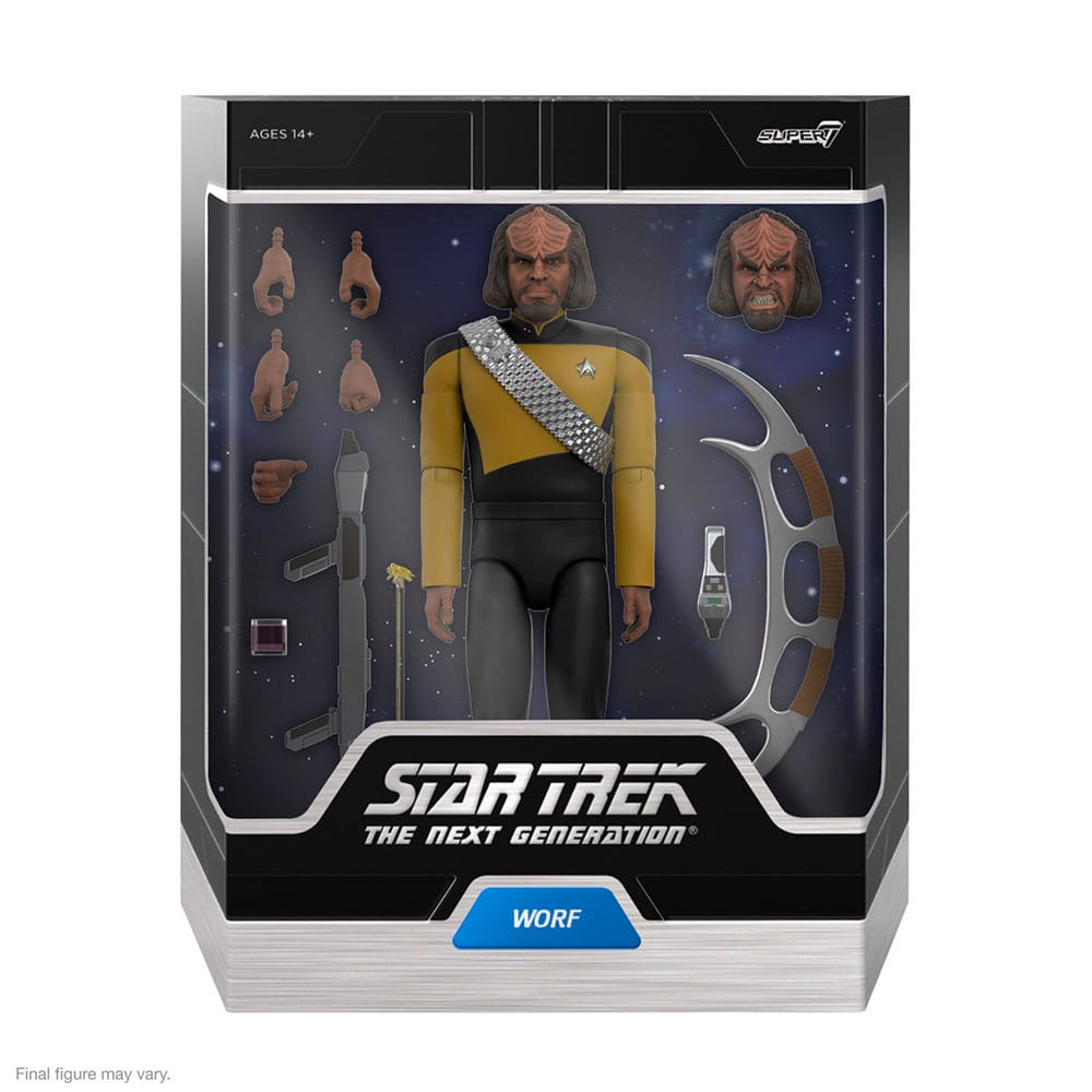 Star Trek: The Next Generation Ultimates Action Figure Worf 18 cm