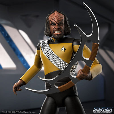 Star Trek: The Next Generation Ultimates Action Figure Worf 18 cm - Damaged packaging