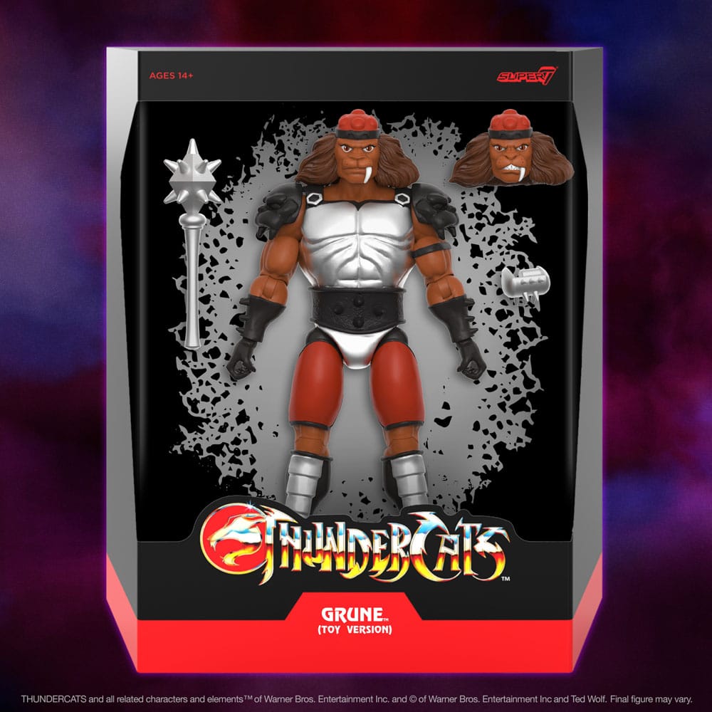 Thundercats Ultimates Action Figure Wave 9 Grune The Destroyer (Toy Recolor) 20 cm