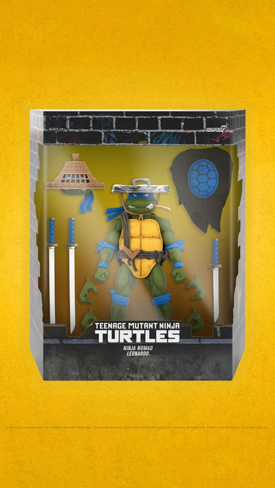 Teenage Mutant Ninja Turtles Ultimates Action Figure Ninja Nomad Leonardo 18 cm