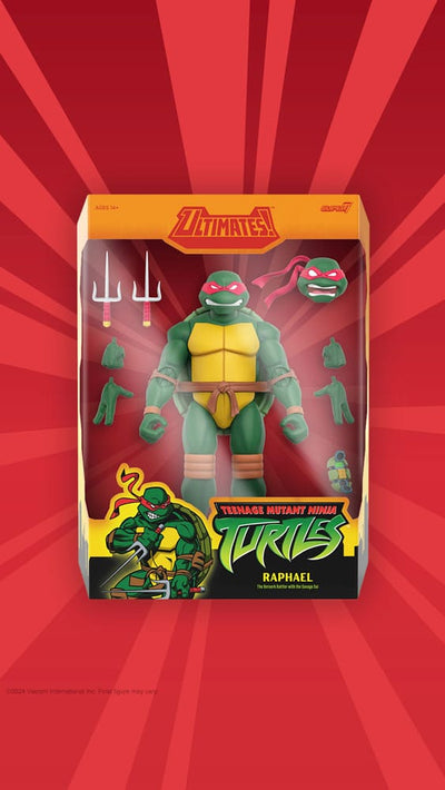 Teenage Mutant Ninja Turtles Ultimates Action Figure Wave 12 Raphael 18 cm - Damaged packaging
