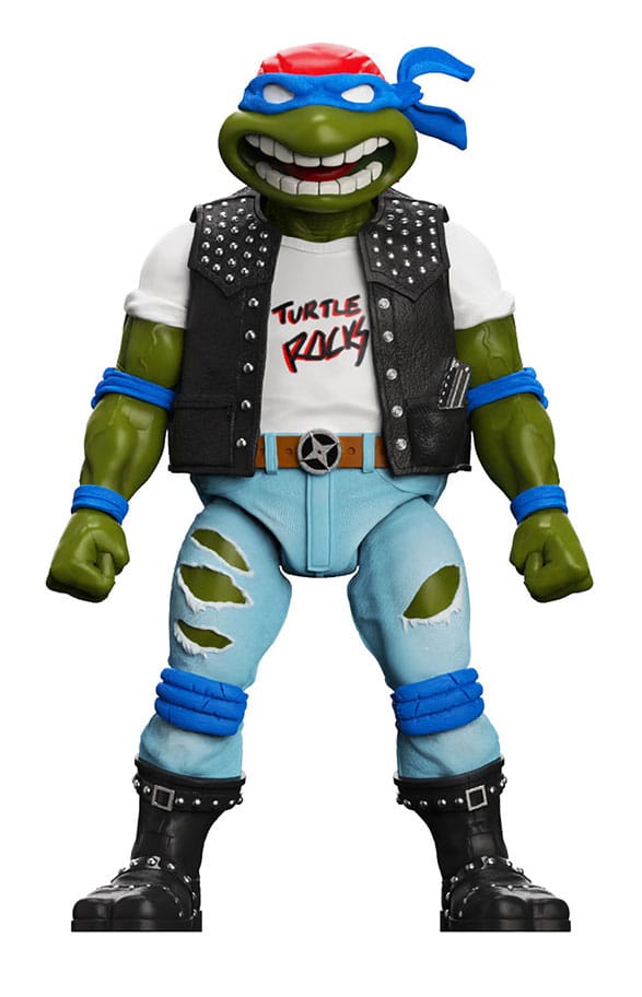 Teenage Mutant Ninja Turtles Ultimates Action Figure Classic Rocker Leo 18 cm