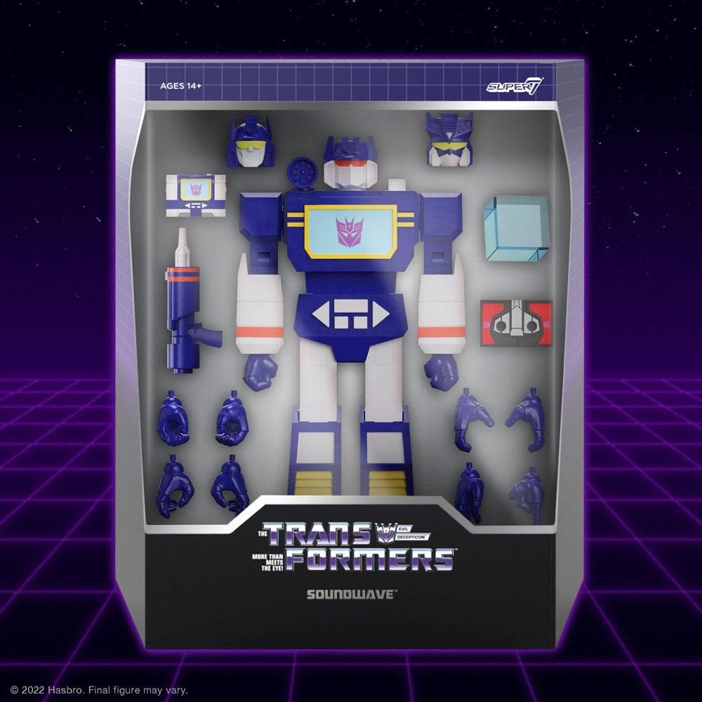 Transformers Ultimates Action Figure Soundwave G1 18 cm