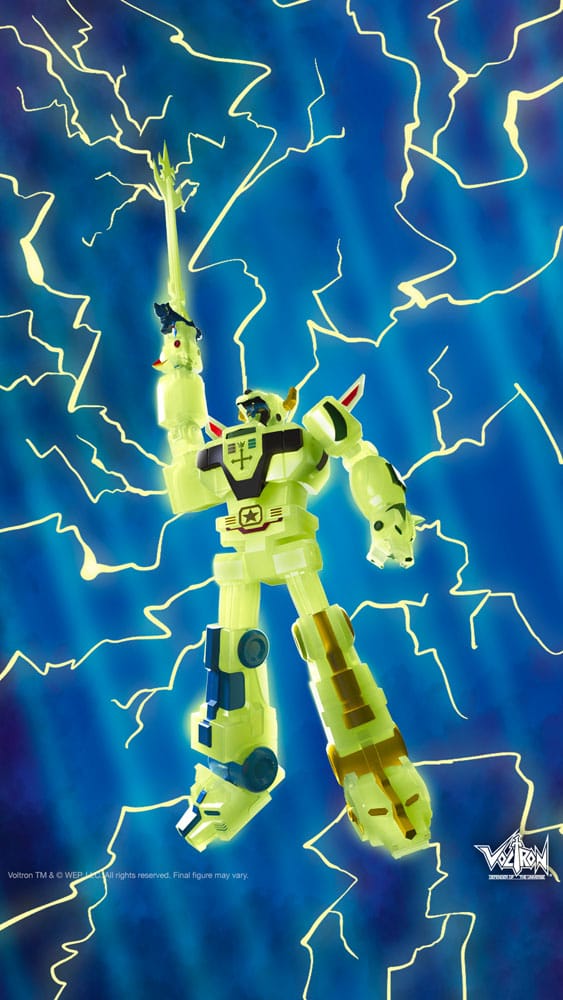 Voltron: Defender of the Universe Ultimates Action Figure Voltron (Lightning Glow) 18 cm