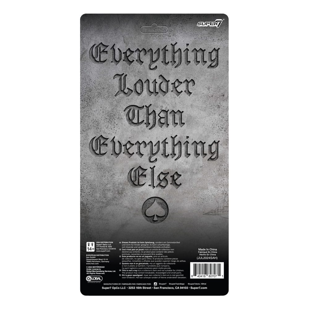 Motorhead Vintage Collection Action Figure Wave 1 Lemmy 14 cm