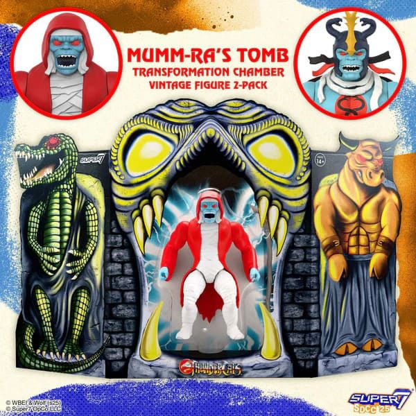 Thundercats Vintage Collection Action Figures 2-Pack Mumm-Ra's Tomb 14 cm