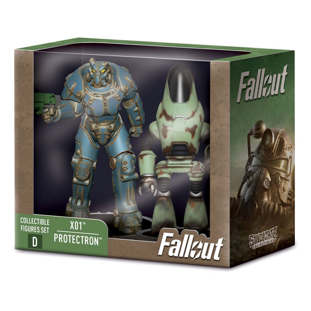 Fallout Mini Figures 2-Pack Set D X01 &amp; Protectron 7 cm