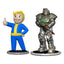 Fallout Mini Figures 2-Pack Set F Raider &amp; Vault Boy (Strong) 7 cm