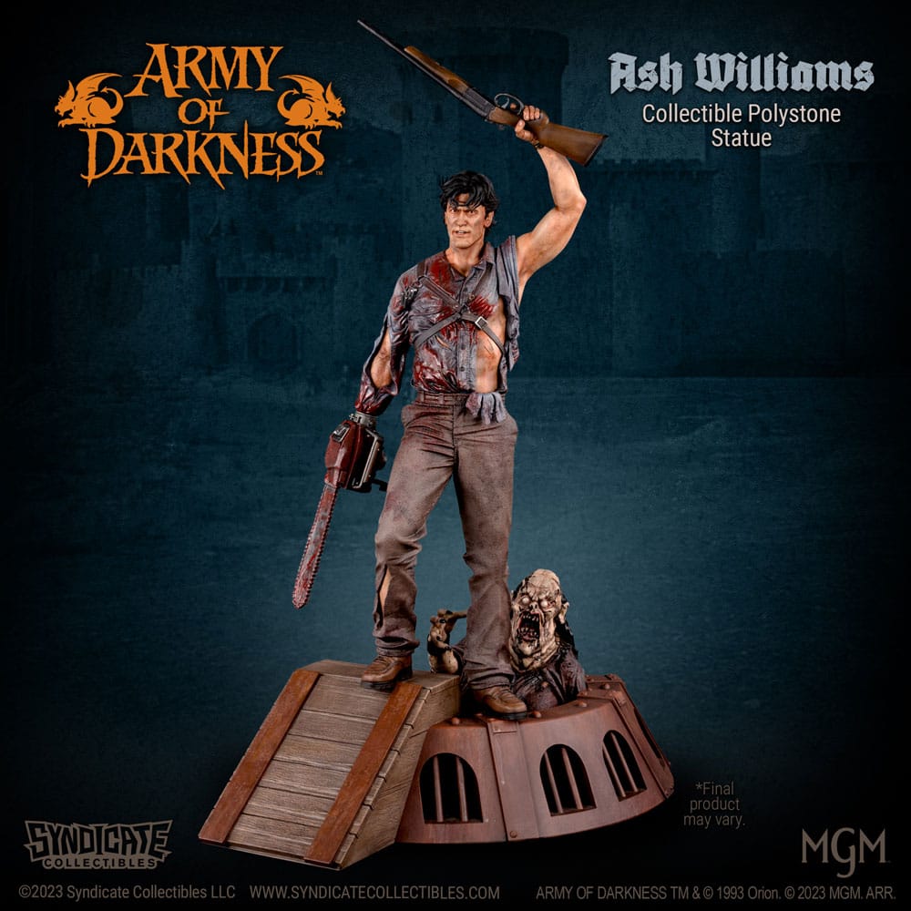 Army of Darkness Statue 1/10 Ash Williams 28 cm - Damaged packaging