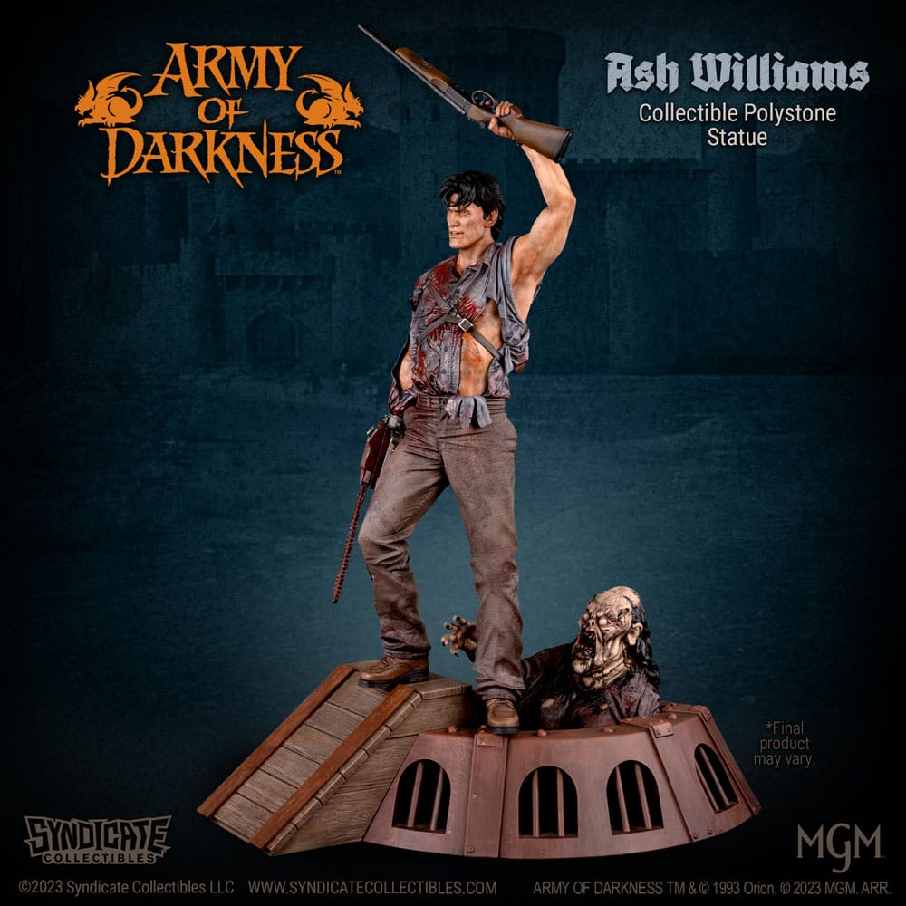 Army of Darkness Statue 1/10 Ash Williams 28 cm - Damaged packaging