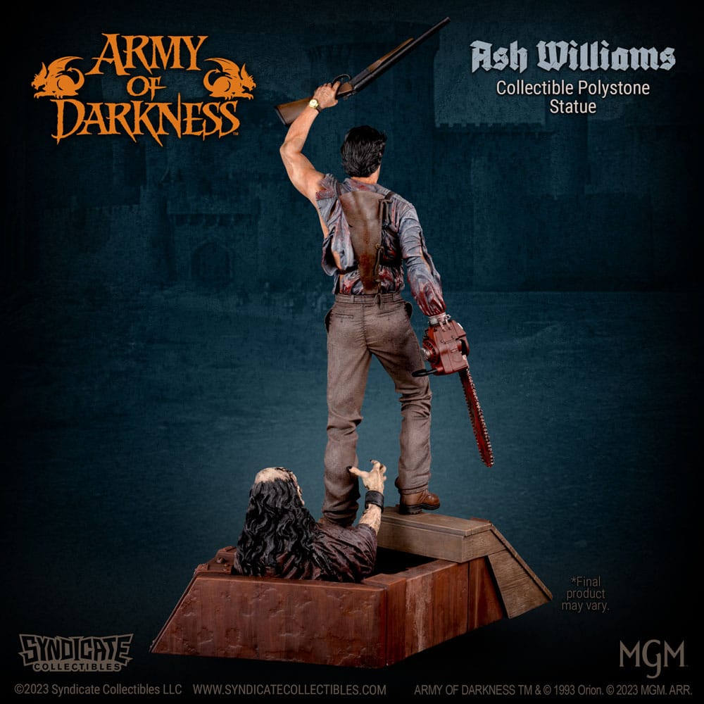 Army of Darkness Statue 1/10 Ash Williams 28 cm - Damaged packaging