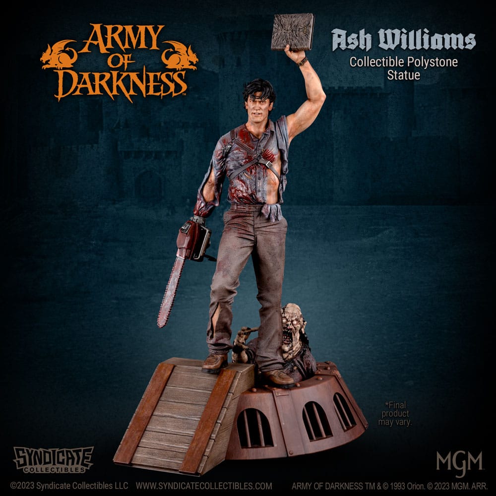 Army of Darkness Statue 1/10 Ash Williams 28 cm - Damaged packaging