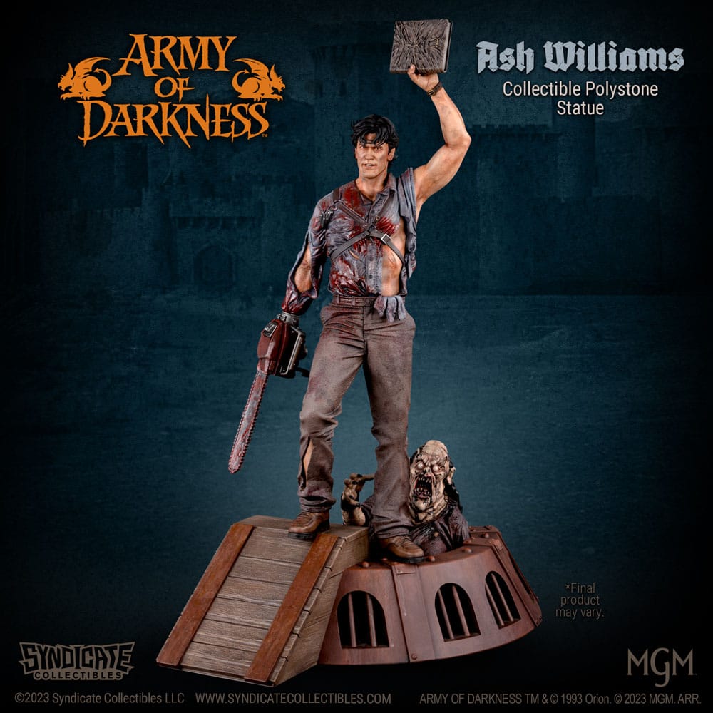 Army of Darkness Statue 1/10 Ash Williams 28 cm - Damaged packaging