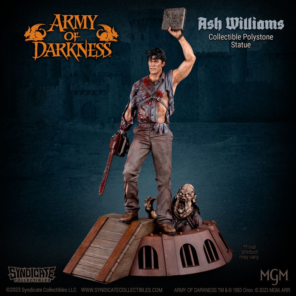 Army of Darkness Statue 1/10 Ash Williams 28 cm - Damaged packaging