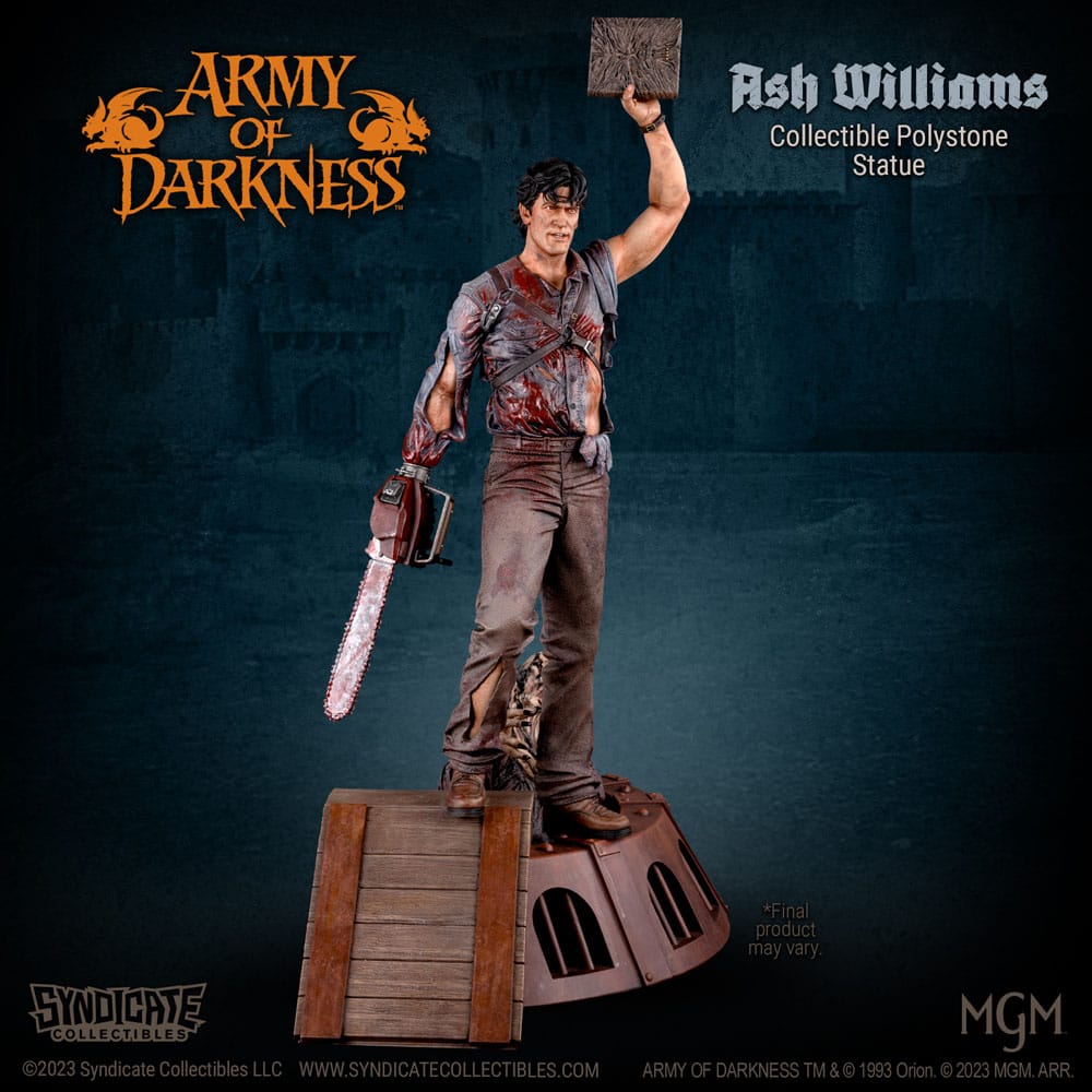 Army of Darkness Statue 1/10 Ash Williams 28 cm - Damaged packaging