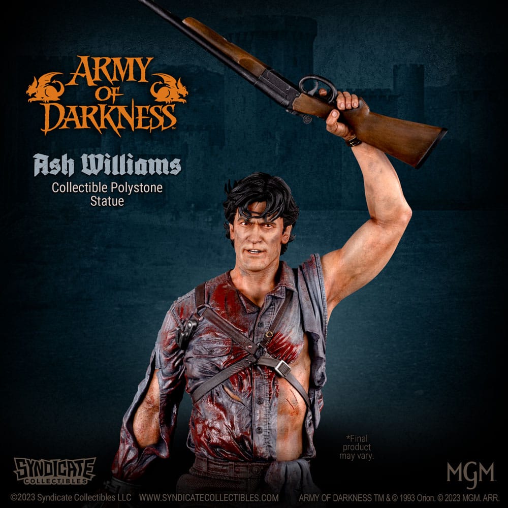 Army of Darkness Statue 1/10 Ash Williams 28 cm - Damaged packaging