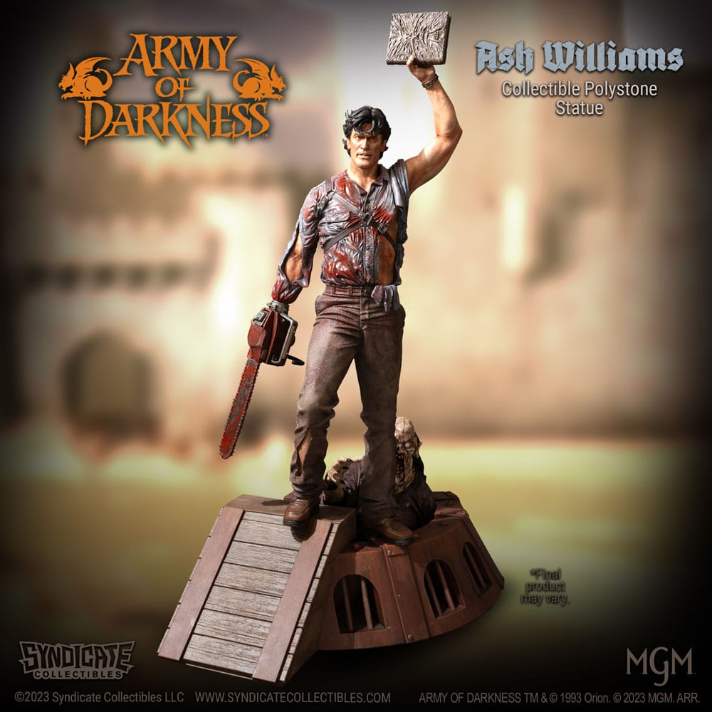 Army of Darkness Statue 1/10 Ash Williams 28 cm - Damaged packaging