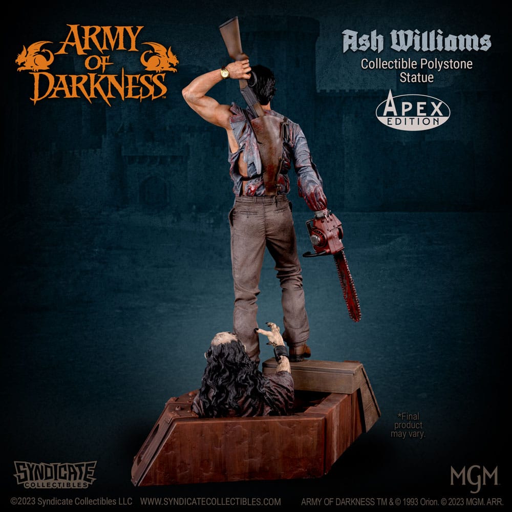 Army of Darkness Statue 1/10 Ash Williams 28 cm - Damaged packaging