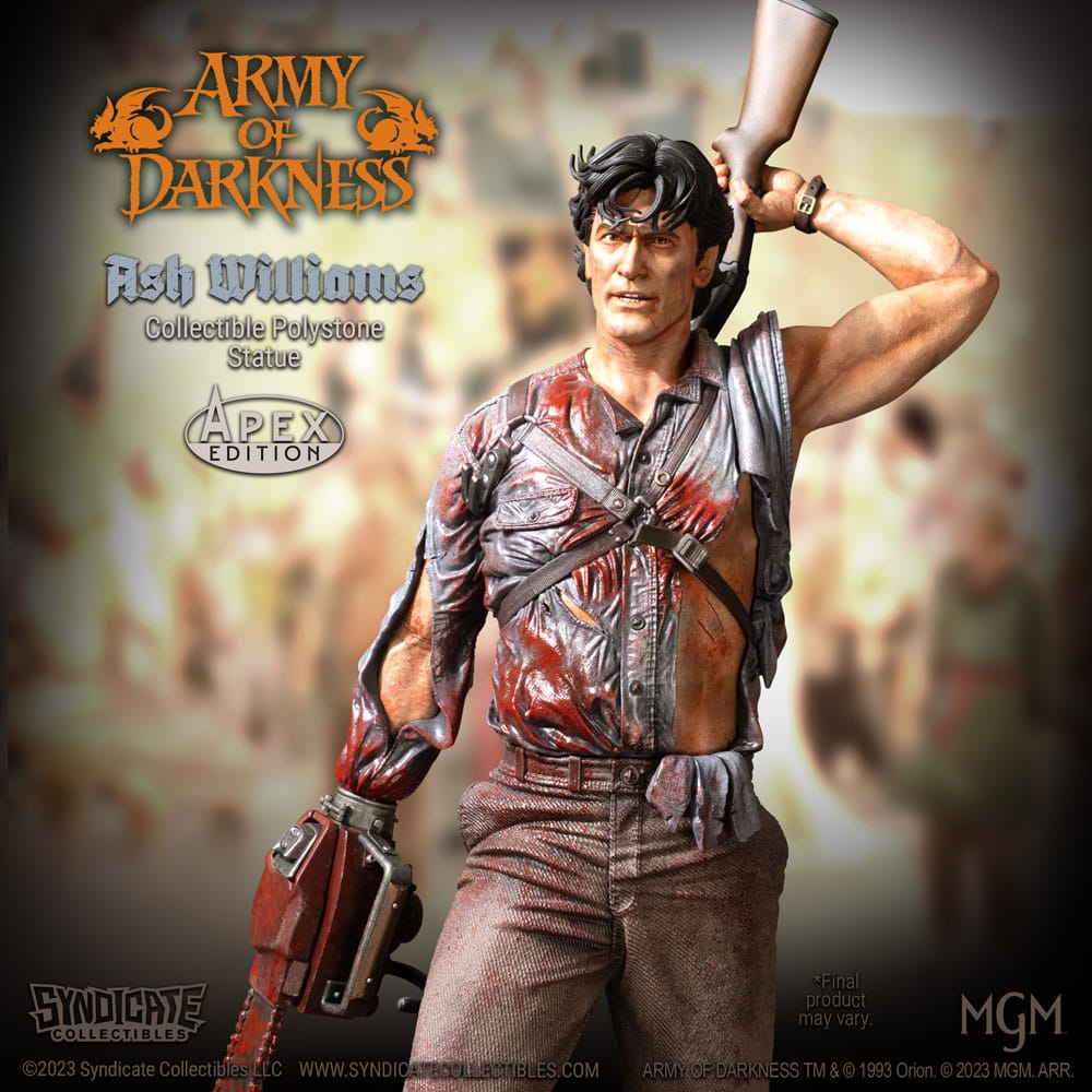 Army of Darkness Statue 1/10 Ash Williams 28 cm - Damaged packaging