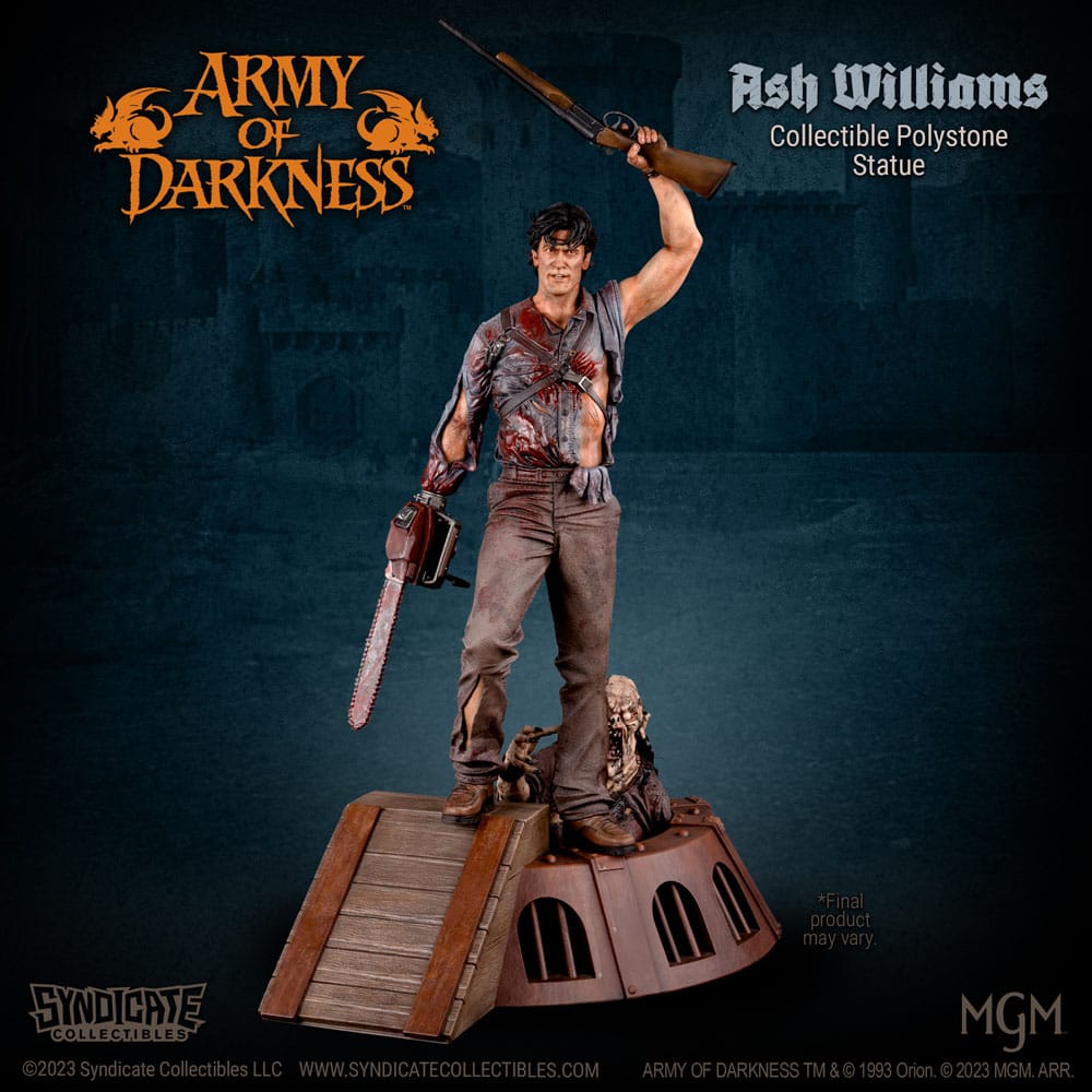 Army of Darkness Statue 1/10 Ash Williams 28 cm - Damaged packaging