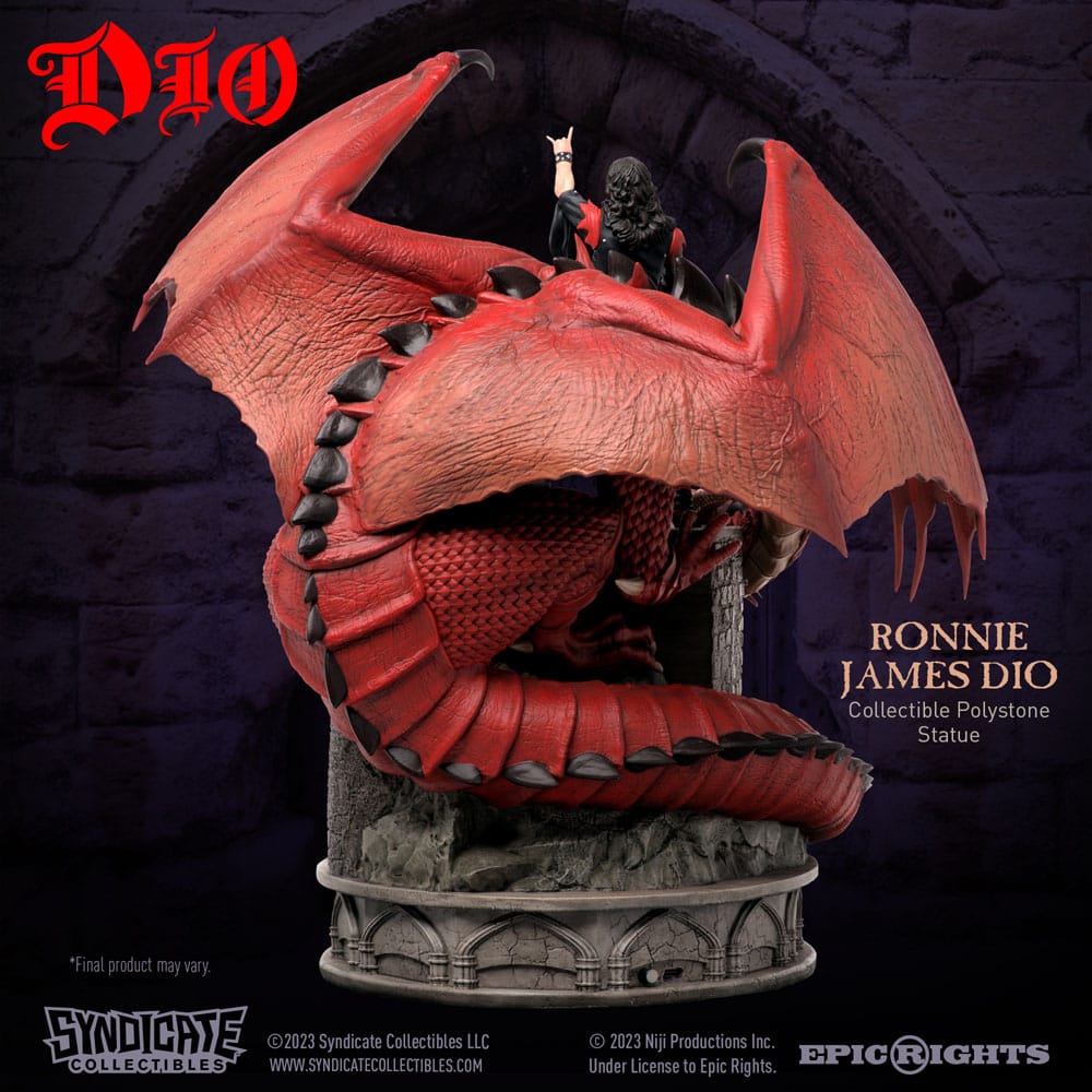 Dio Statue 1/10 Ronnie James Dio 36 cm