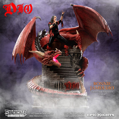 Dio Statue 1/10 Ronnie James Dio 36 cm