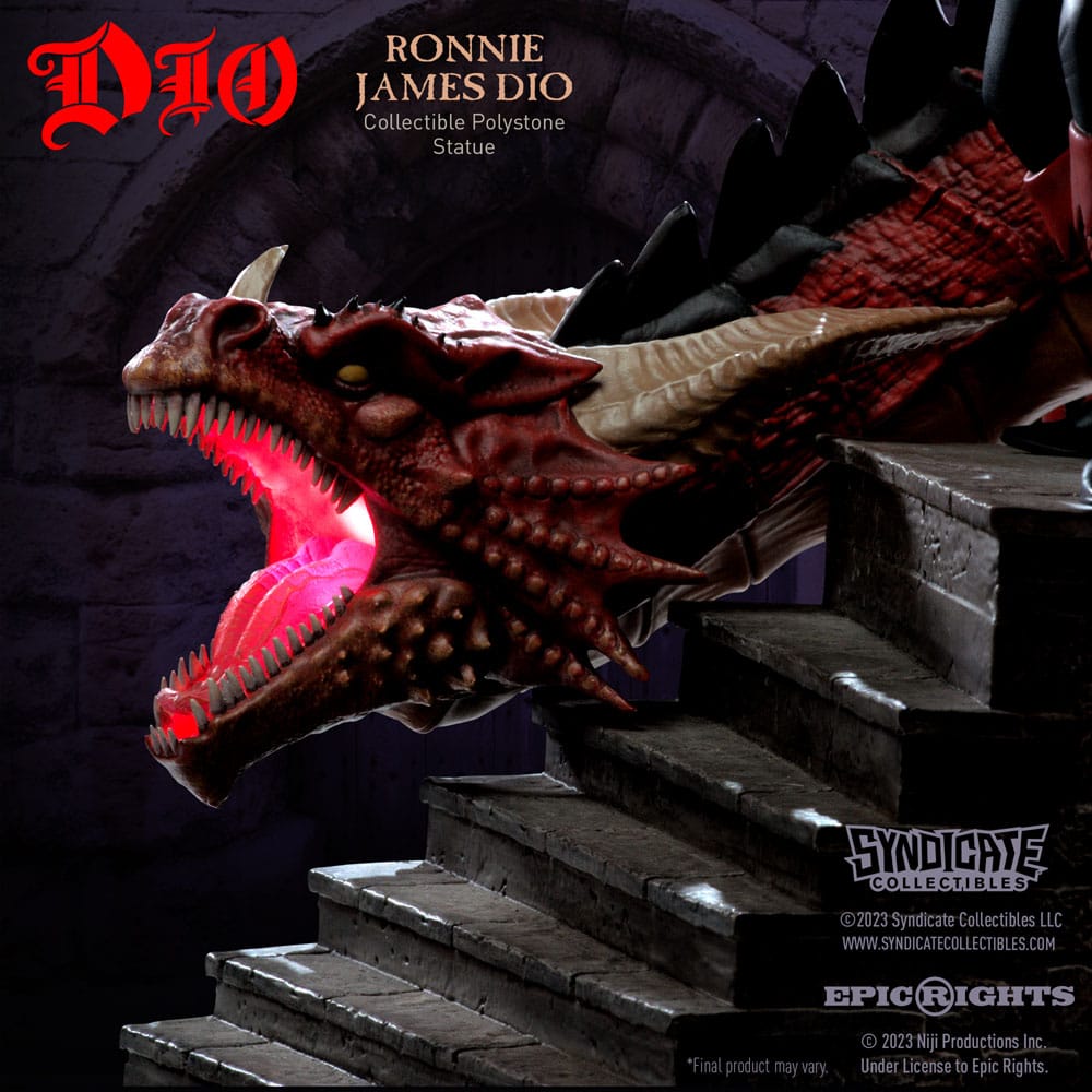 Dio Statue 1/10 Ronnie James Dio 36 cm