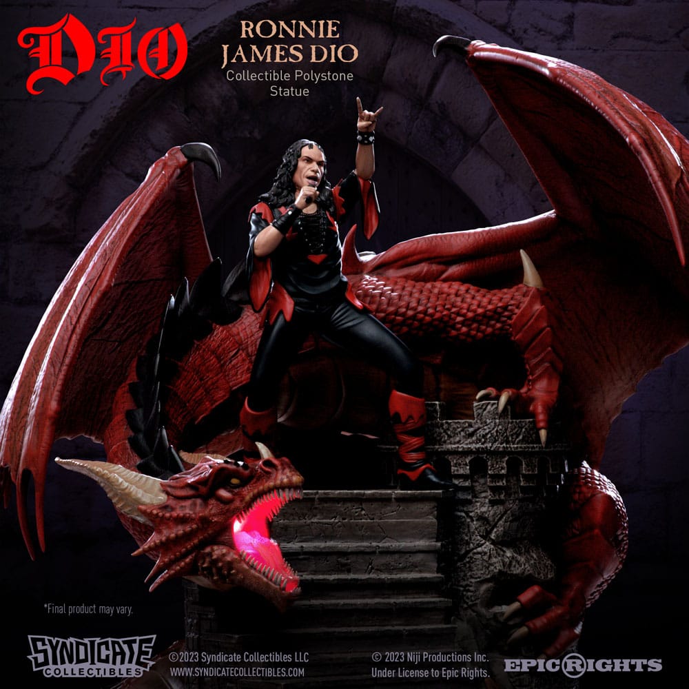 Dio Statue 1/10 Ronnie James Dio 36 cm