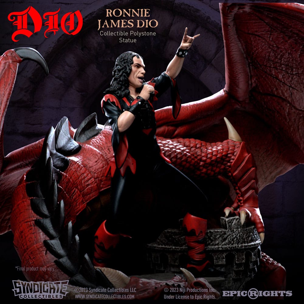 Dio Statue 1/10 Ronnie James Dio 36 cm