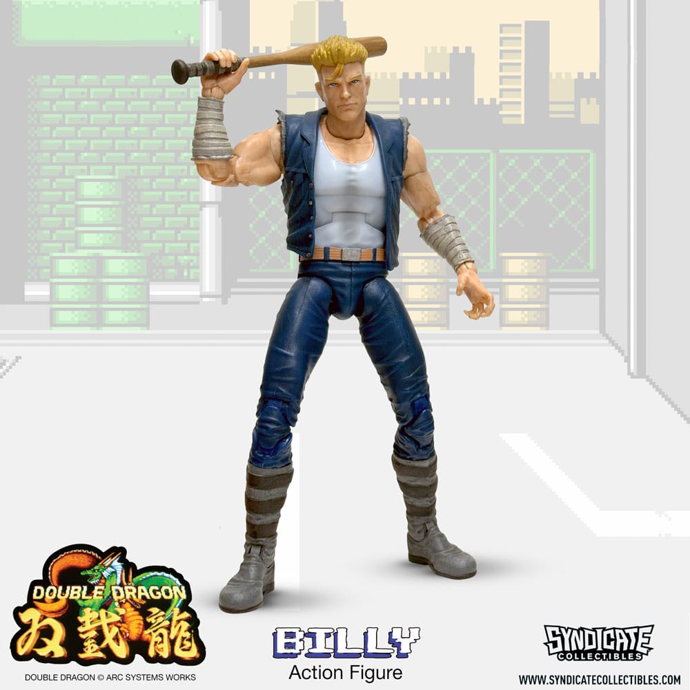 Double Dragon Deluxe Action Figure 1/12 Billy 18 cm