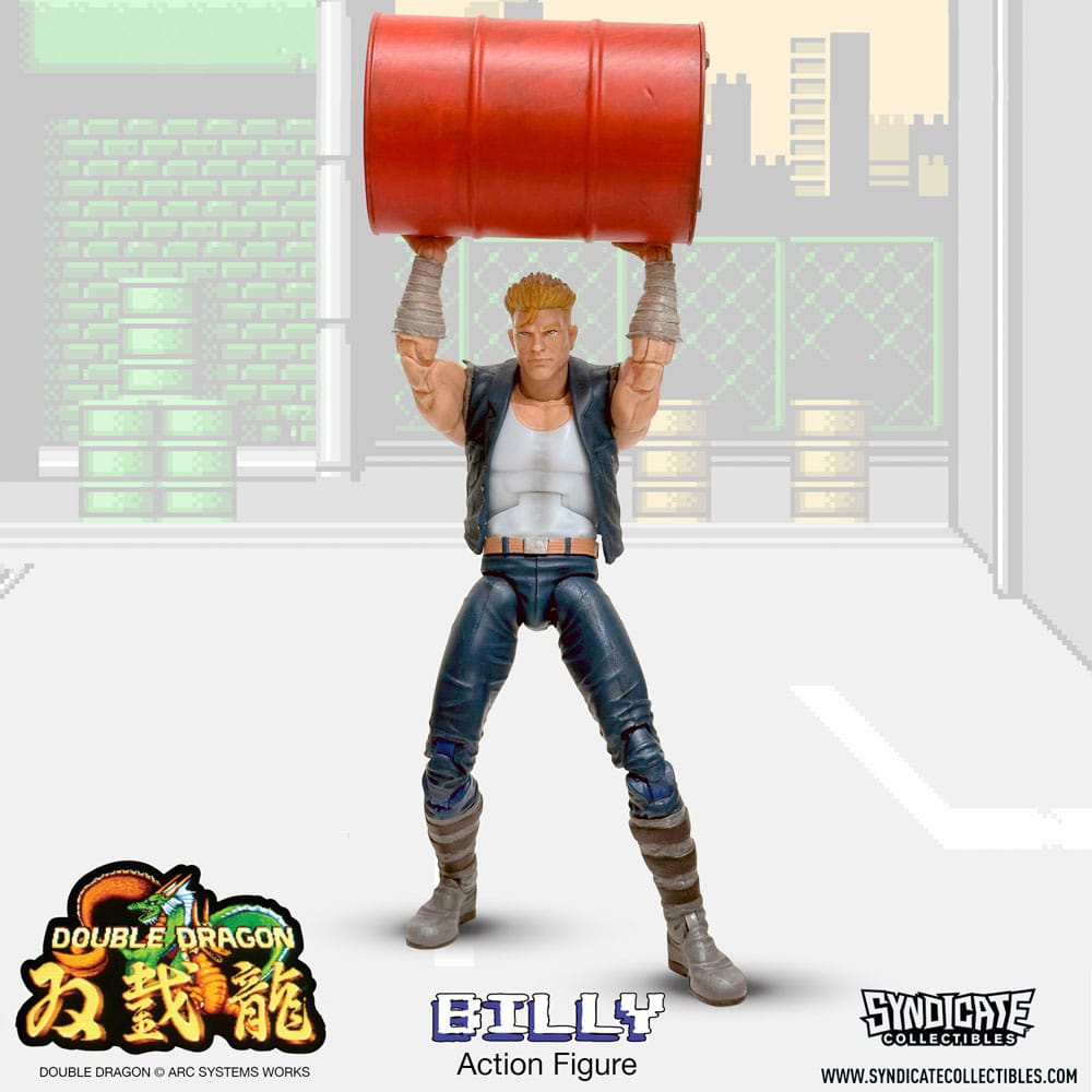 Double Dragon Deluxe Action Figure 1/12 Billy 18 cm