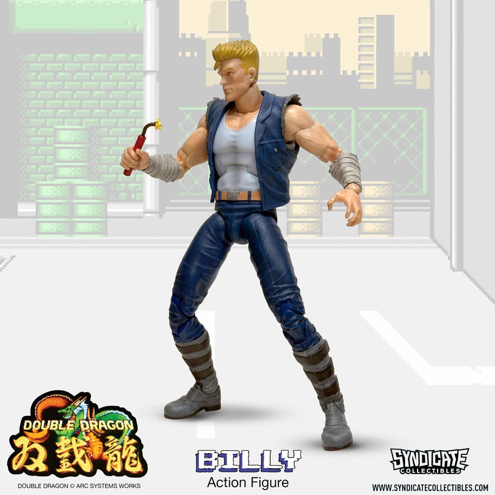 Double Dragon Deluxe Action Figure 1/12 Billy 18 cm