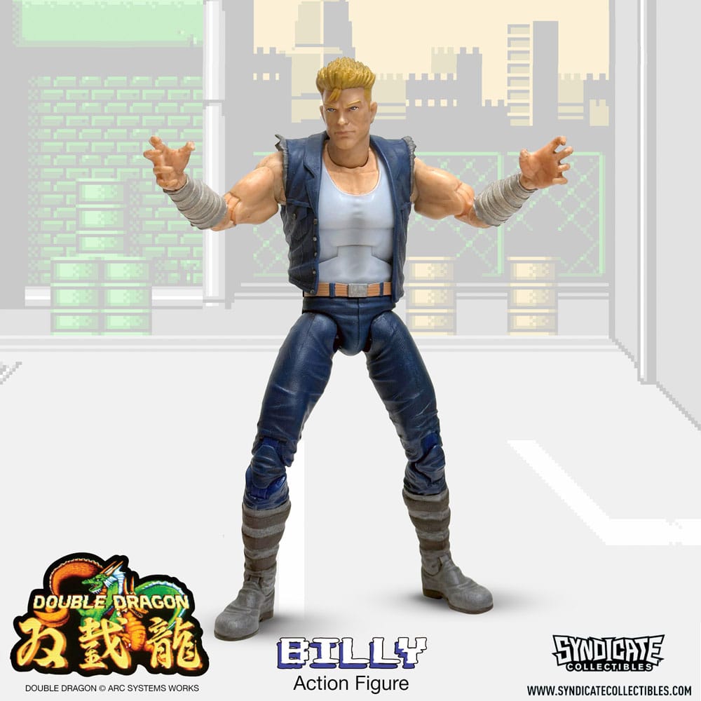 Double Dragon Deluxe Action Figure 1/12 Billy 18 cm