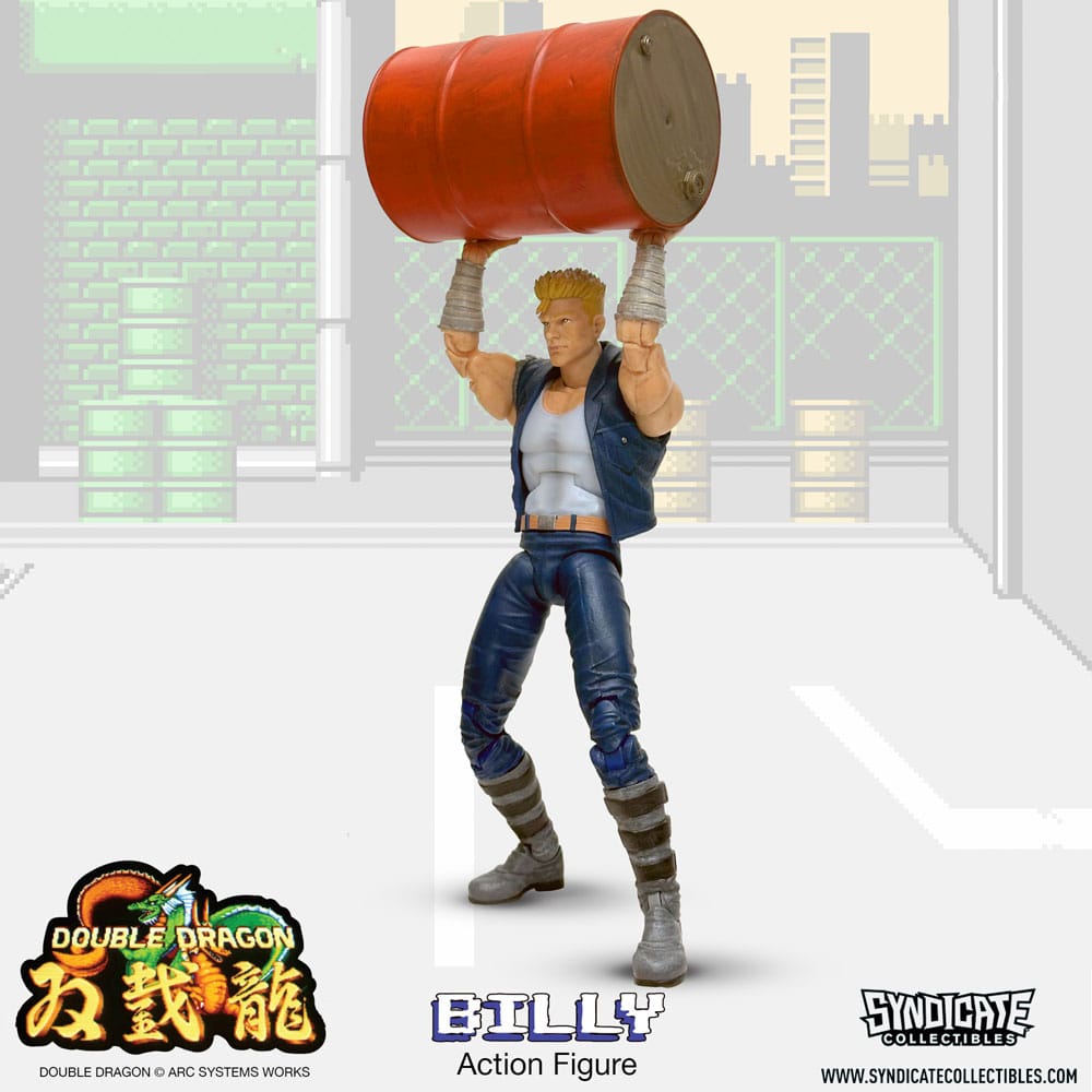 Double Dragon Deluxe Action Figure 1/12 Billy 18 cm