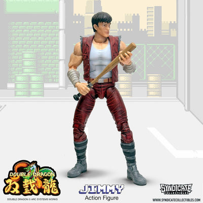 Double Dragon Deluxe Action Figure 1/12 Jimmy 18 cm