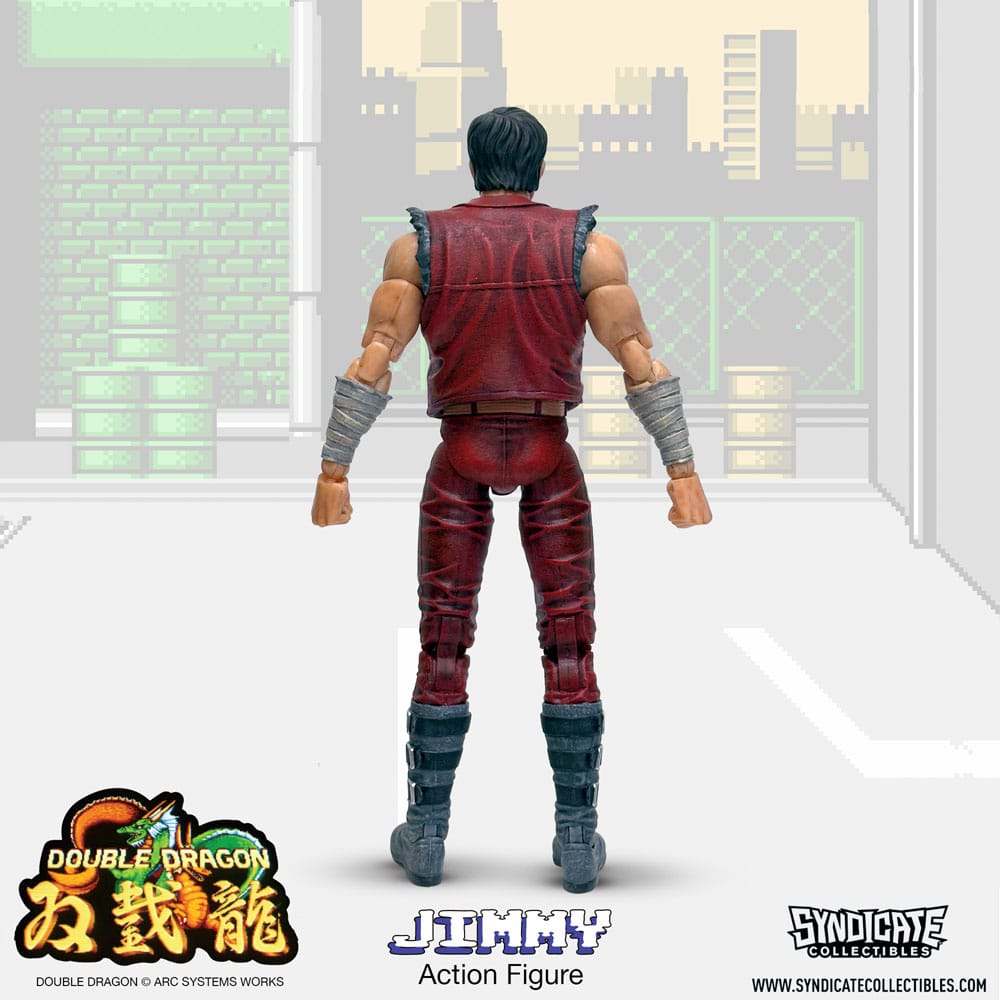 Double Dragon Deluxe Action Figure 1/12 Jimmy 18 cm