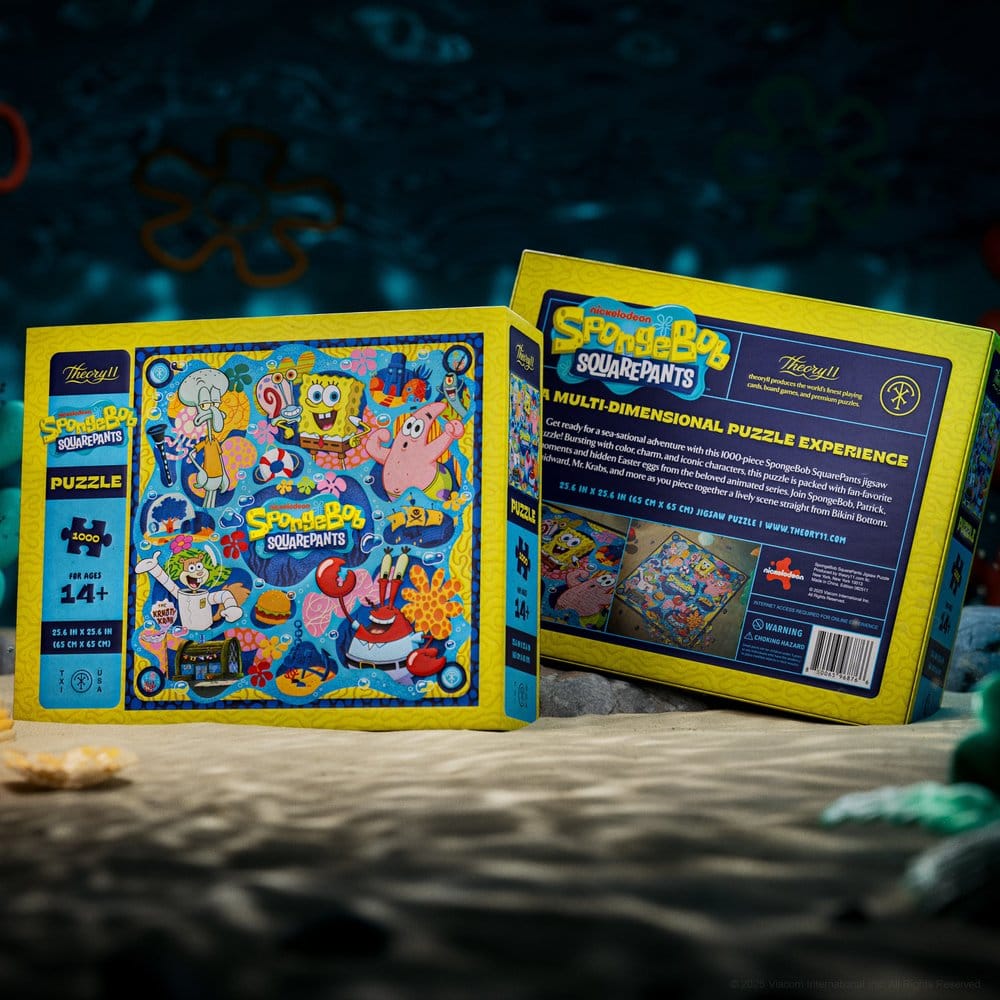 SpongeBob SquarePants multi-dimensional puzzle (1000 pieces)
