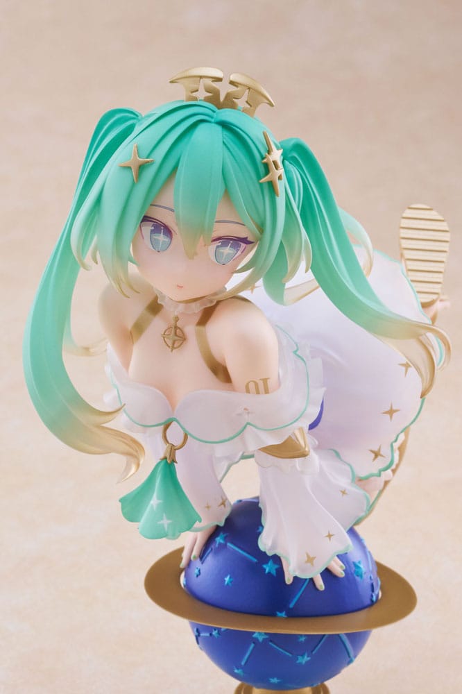 Hatsune Miku PVC Statue Bust Up Figure 39 Miku's Day Anniversary 2nd Season Glittering Star Ver. 18 cm