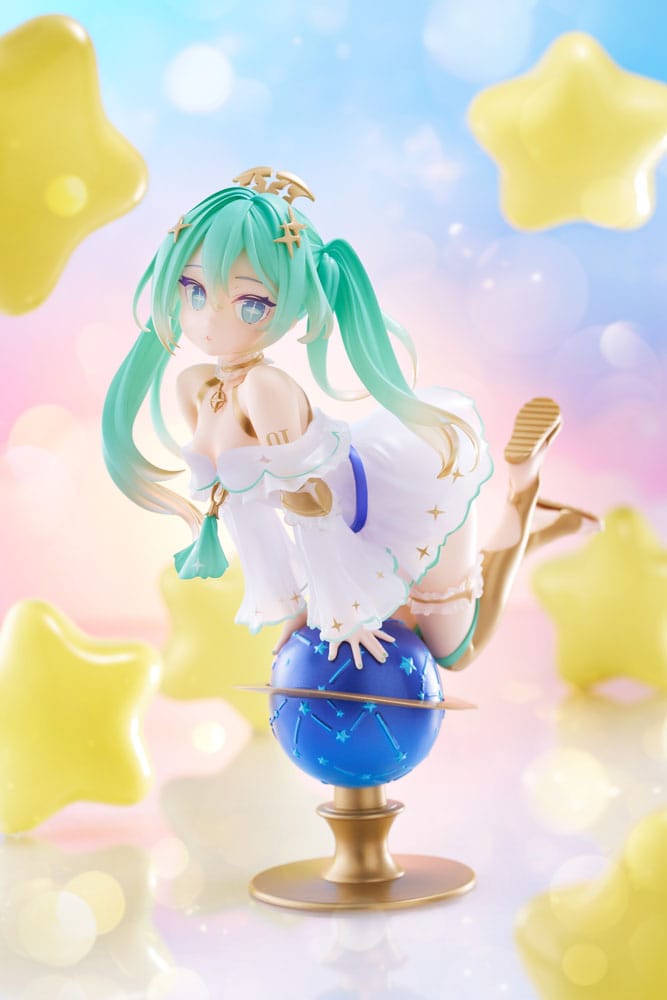 Hatsune Miku PVC Statue Bust Up Figure 39 Miku's Day Anniversary 2nd Season Glittering Star Ver. 18 cm