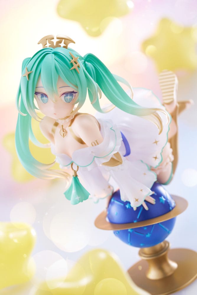 Hatsune Miku PVC Statue Bust Up Figure 39 Miku's Day Anniversary 2nd Season Glittering Star Ver. 18 cm