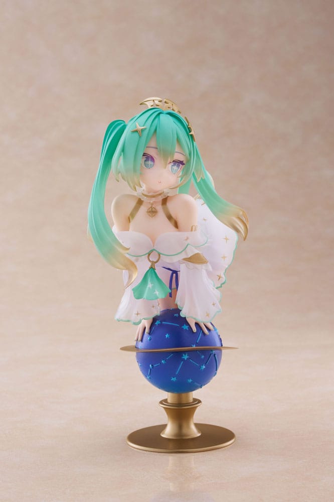 Hatsune Miku PVC Statue Bust Up Figure 39 Miku's Day Anniversary 2nd Season Glittering Star Ver. 18 cm