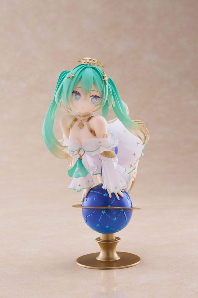 Hatsune Miku PVC Statue Bust Up Figure 39 Miku's Day Anniversary 2nd Season Glittering Star Ver. 18 cm