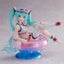 Hatsune Miku Wonderland PVC Statue Aqua Float Girls Figure Hatsune Miku Reissue 18 cm