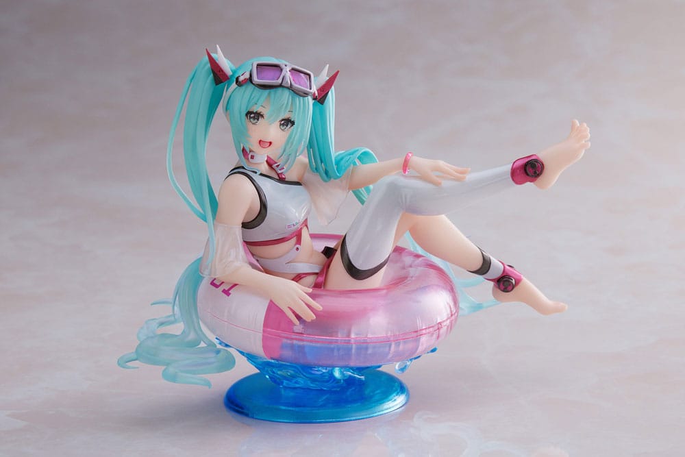 Hatsune Miku Wonderland PVC Statue Aqua Float Girls Figure Hatsune Miku Reissue 18 cm