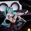 Hatsune Miku Wonderland PVC Statue Aqua Float Girls Figure Hatsune Miku Reissue 18 cm