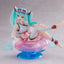 Hatsune Miku Wonderland PVC Statue Aqua Float Girls Figure Hatsune Miku Reissue 18 cm