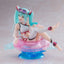 Hatsune Miku Wonderland PVC Statue Aqua Float Girls Figure Hatsune Miku Reissue 18 cm