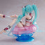 Hatsune Miku Wonderland PVC Statue Aqua Float Girls Figure Hatsune Miku Reissue 18 cm