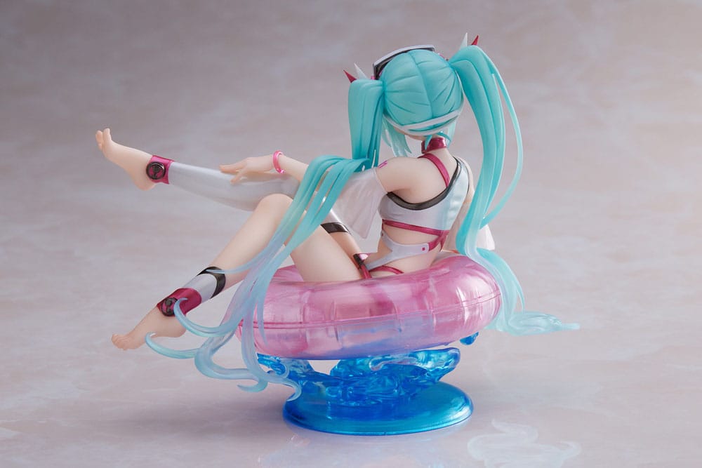 Hatsune Miku Wonderland PVC Statue Aqua Float Girls Figure Hatsune Miku Reissue 18 cm